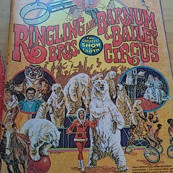 Circus Program Ringling Bro Barnum Bailey Magazine - Picture 4 of 8